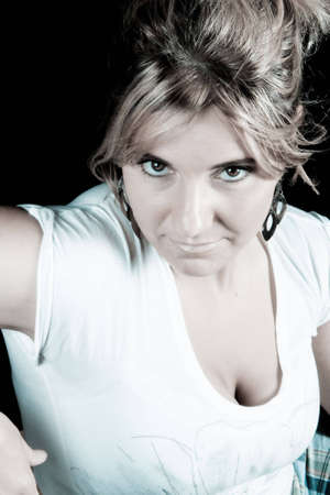 Cold Stareの写真素材