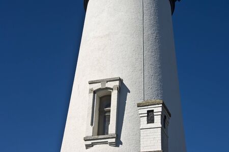 Yaquina Head lighthouse is located near Newport, OR, on the Pacific Coast.の写真素材