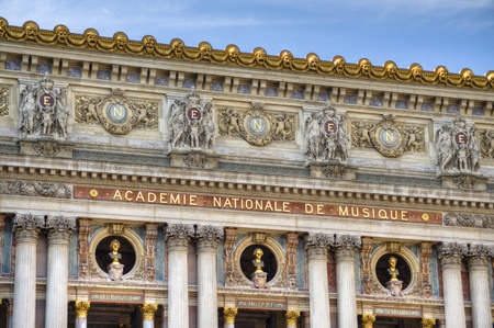 Exterior of Paris Opera Center, Franceのeditorial素材