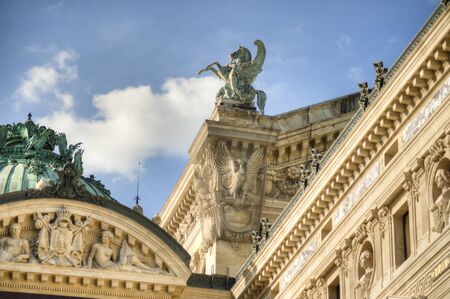 Exterior of Paris Opera Center, Franceのeditorial素材