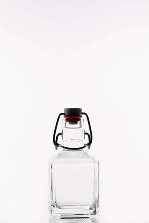 Bottle isolated on a white backgroundの写真素材