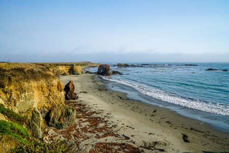 The diverse coastline of southern California is quite amazing.の写真素材