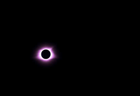 A full lunar eclipse of the sun captured in Nashville Tennesee.