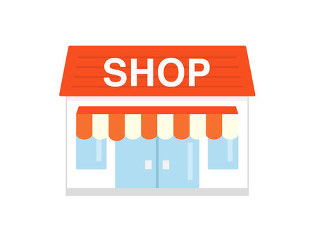 Shop iconのイラスト素材