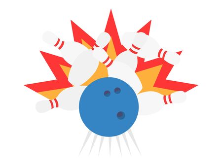 Bowlingのイラスト素材