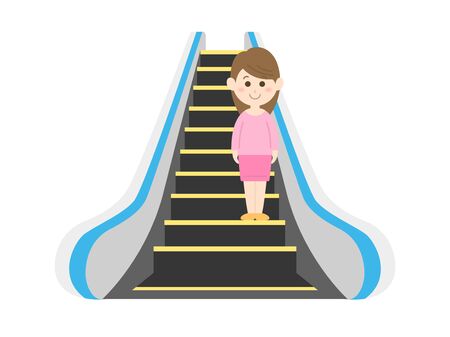 Escalatorのイラスト素材