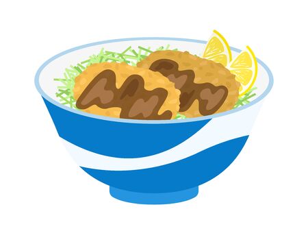 Bowl of riceのイラスト素材