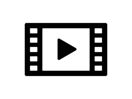Video iconのイラスト素材