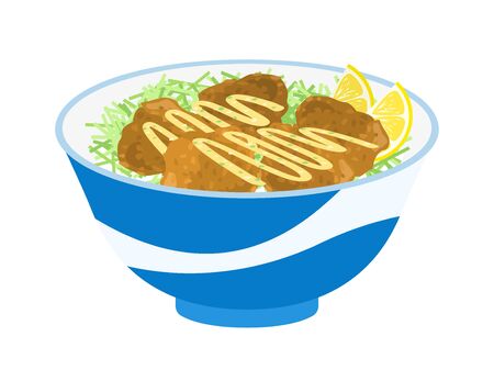 Bowl of riceのイラスト素材