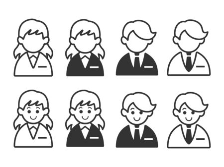 People iconのイラスト素材