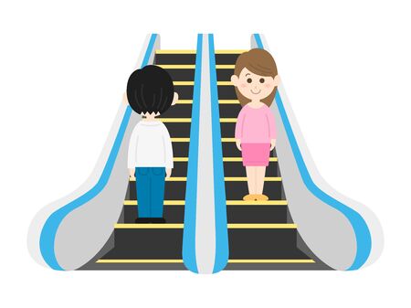 Escalatorのイラスト素材