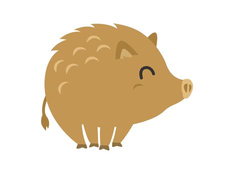 Illustration of the character of the boarのイラスト素材