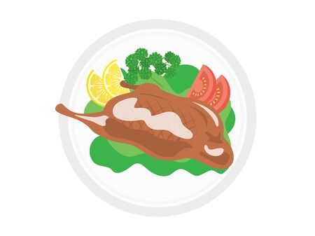 Peking duckのイラスト素材
