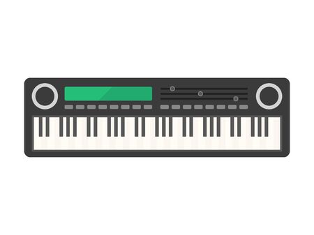 Electronic pianoのイラスト素材
