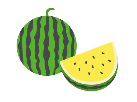 Watermelonのイラスト素材