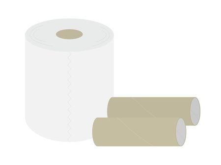 Toilet Paperのイラスト素材
