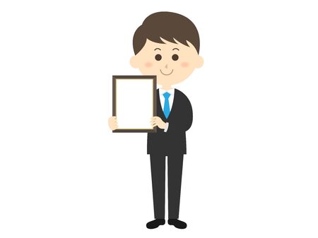 Press conferenceのイラスト素材