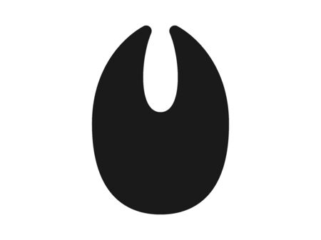 Wild Boar Footprint Iconのイラスト素材