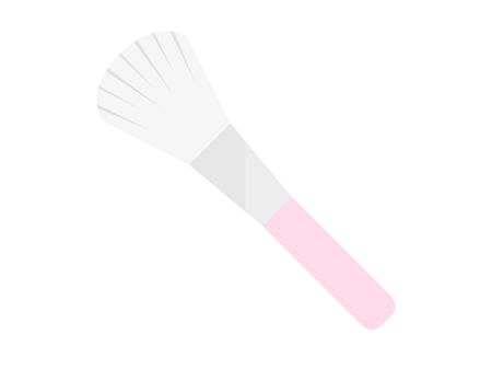 Cosmetic brush illustrationsのイラスト素材