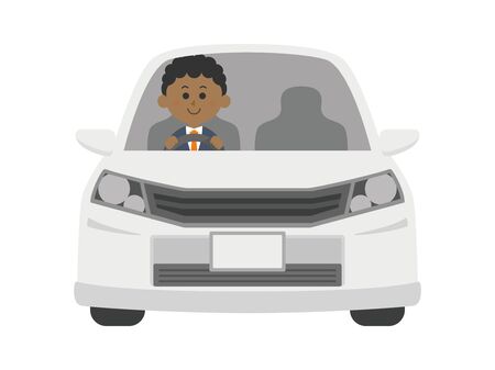 Drive a carのイラスト素材