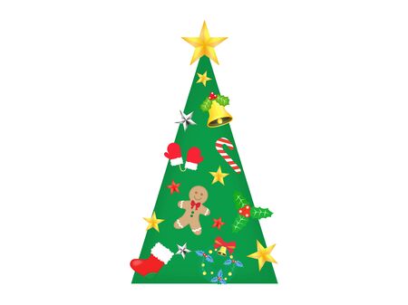 Christmas treeのイラスト素材