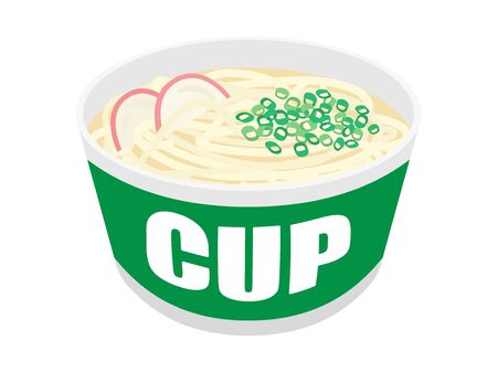 Cup Noodlesのイラスト素材