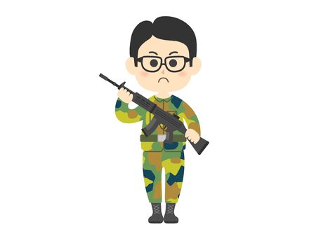 Armyのイラスト素材
