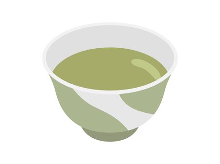 Green teaのイラスト素材