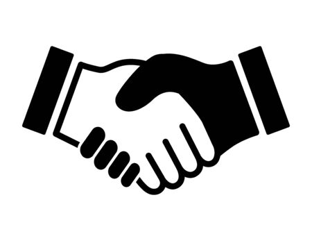 Handshake iconのイラスト素材