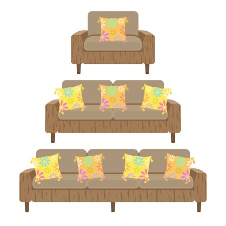 Sofaのイラスト素材