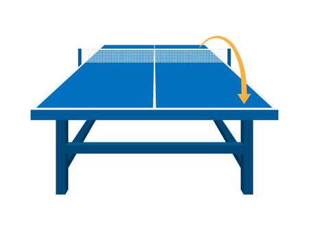 Table Tennis Illustrationsのイラスト素材