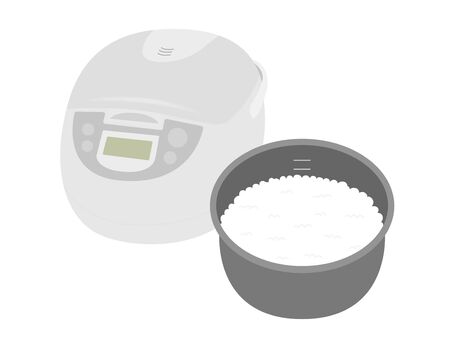 Rice cookerのイラスト素材