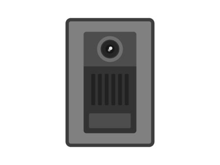 Illustration of intercomのイラスト素材