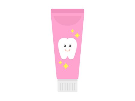 Tooth pasteのイラスト素材