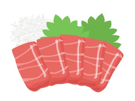 Tuna sashimiの写真素材