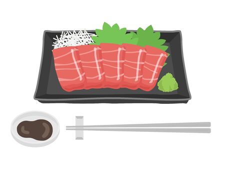 Tuna sashimiの写真素材