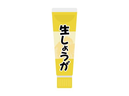 Grated Gingerの写真素材