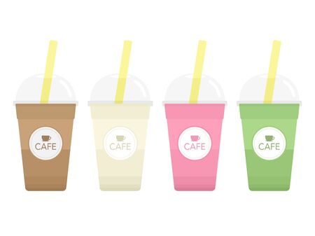 Cafe Drinksのイラスト素材