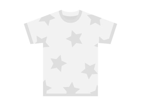 Star Pattern T-shirtのイラスト素材