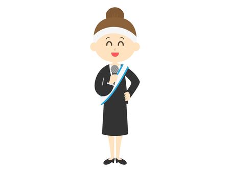 candidate for electionのイラスト素材
