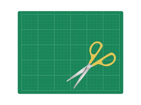 Cutting matのイラスト素材