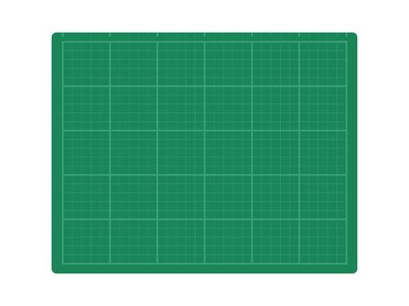 Cutting matのイラスト素材