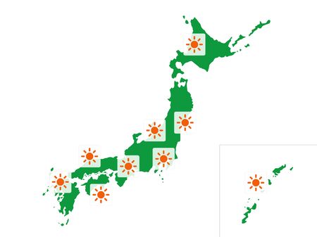 Weather Illustrationsの写真素材
