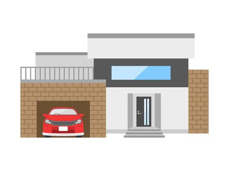 Illustration of the Houseの写真素材