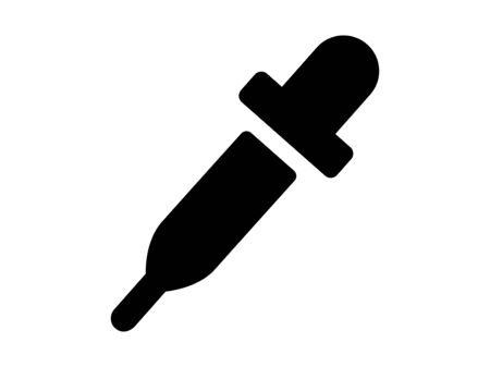 Eyedropper Icon Illustrationのイラスト素材