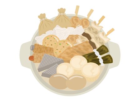 Oden Illustrationのイラスト素材
