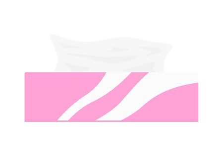 Illustration of box tissueのイラスト素材