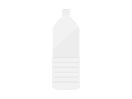 Empty pet bottle illustrationsのイラスト素材