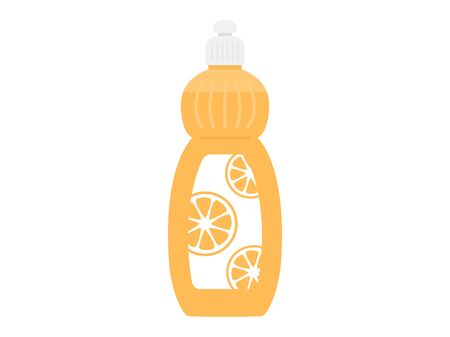 Illustration of detergent for dishesのイラスト素材