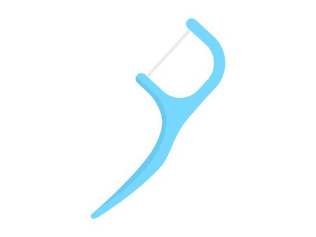 Illustration of interdental brushのイラスト素材